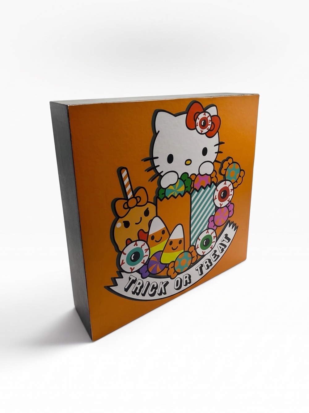 Silver Buffalo Sanrio Hello Kitty “Trick or Treat” Wooden Box Sign